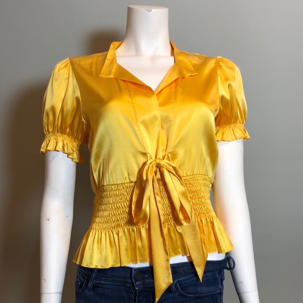 Chiana silk blouse